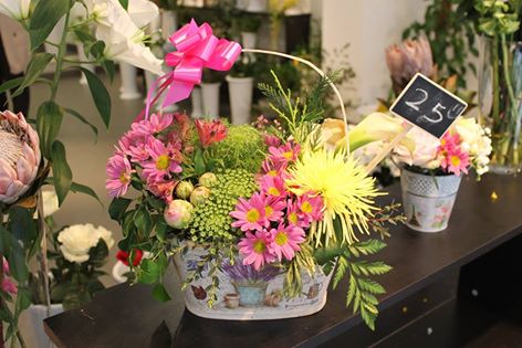 Negocio Floristería Marina's.