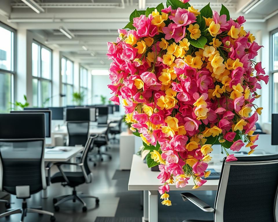 Beneficios de tener flores frescas en oficinas y negocios