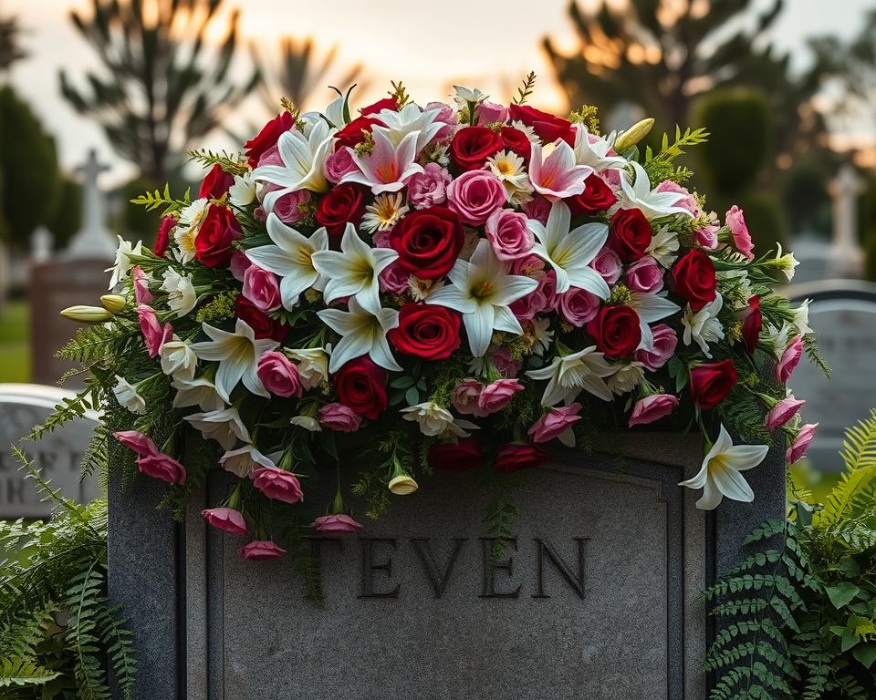 arreglos florales para difuntos