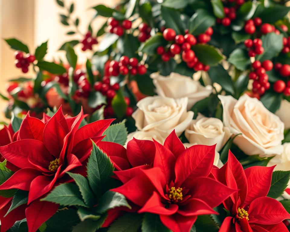 flores navideñas para regalar
